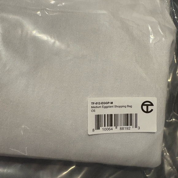 Telfar Medium Shopping Bag, Eggplant - Picture 9 of 9